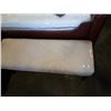 Image 2 : WHITE TUFTED 5FT LONG BENCH