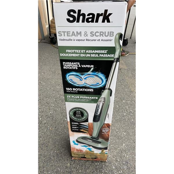 SHARK STEAM AND SCRUB STEAM MOP TESTED AND WORKING - RETAIL $199