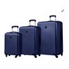 Image 1 : AS NEW CHAMPS ICONIC COLLECTION 3PC CARRY ON LUGGAGE SET - NAVY - RETAIL $799