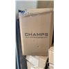 Image 2 : AS NEW CHAMPS ICONIC COLLECTION 3PC CARRY ON LUGGAGE SET - NAVY - RETAIL $799