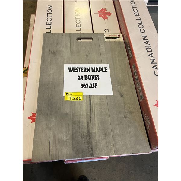VANWOOD CANADIAN COLLECTION IN WESTERN MAPLE ENGINEERED HARDWOOD FLOORING 24 BOXES (15.3SQ. FT.