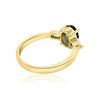 Image 3 : 0.67ct Natural Emerald 14K Yellow Gold Ring