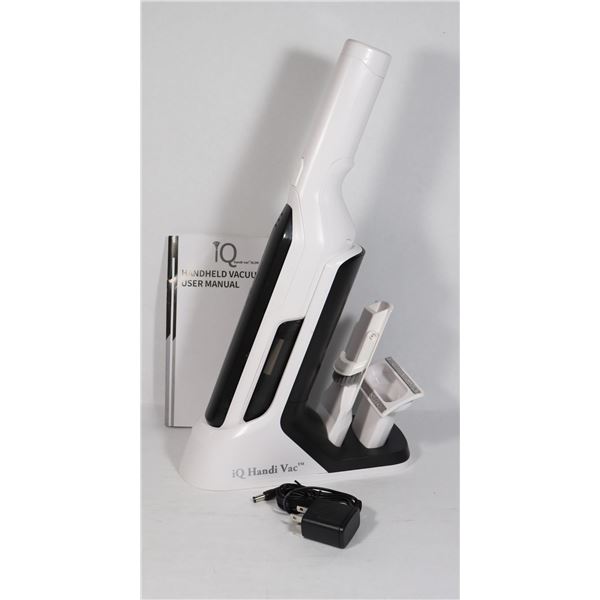NEW IQ HANDHELD RECHARGEABLE CORDLESS VACUUM