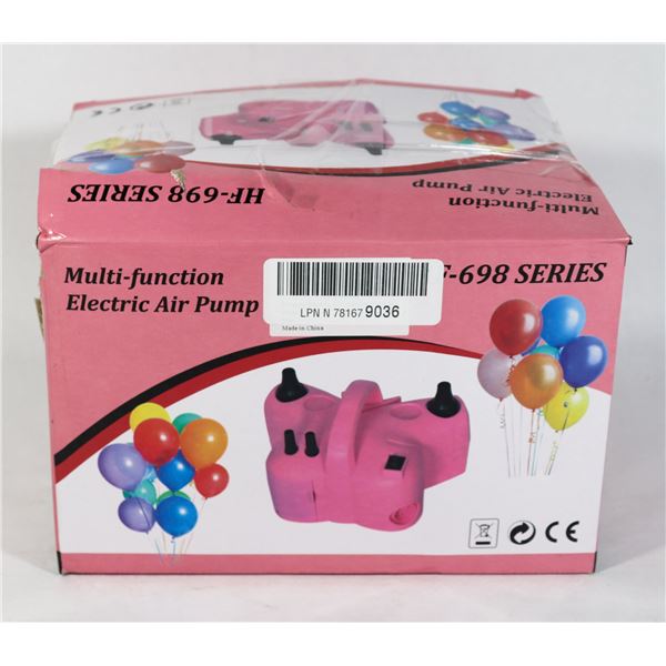 OPEN BOX ELECTRIC AIR PUMP