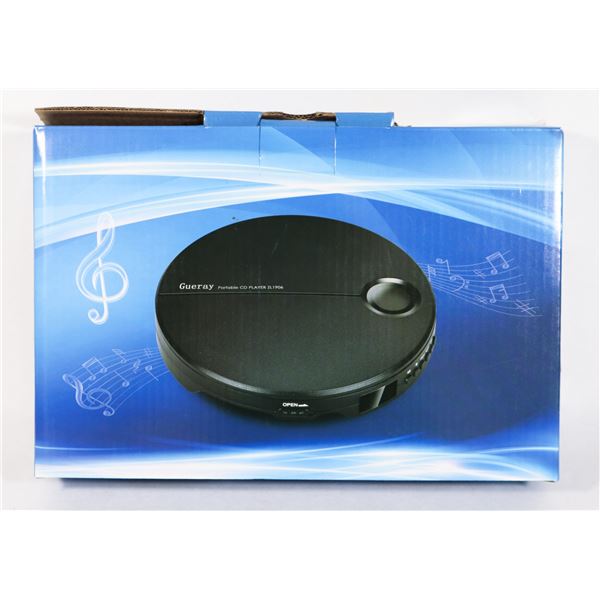 OPEN BOX BLACK CD PLAYER