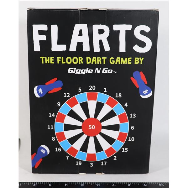 OPEN BOX FLARTS THE FLOOR DART GAME BY GIGGLE