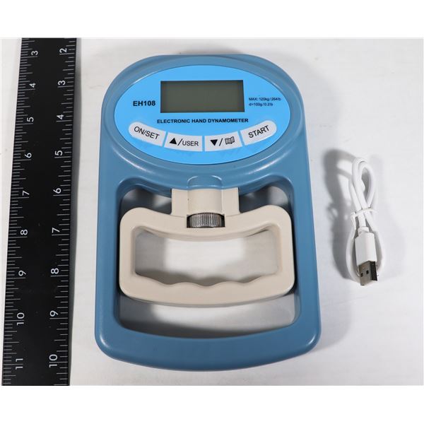 OPEN BOX ELECTRONIC HAND DYNAMOMETER