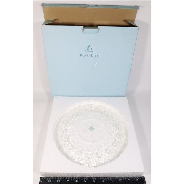 COLLECTABLE PARTYLITE PLATE MADE IN TAIWAN IN BOX