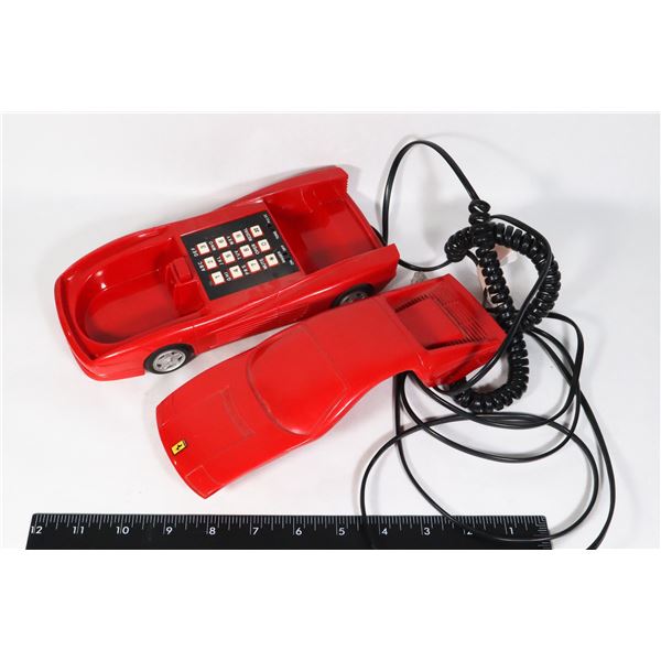 VINTAGE FERRARI TESTAROSSA LANDLINE TELEPHONE