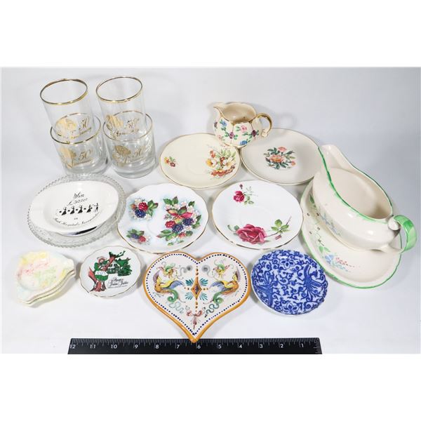 LARGE LOT OF ASSORTED GLASSWARE