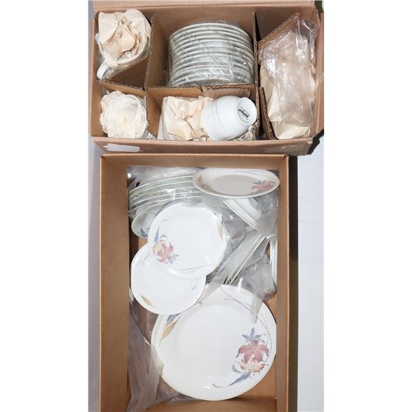 LARGE LOT OF ANATOLE FINE PORCELAIN CHINA JAPAN