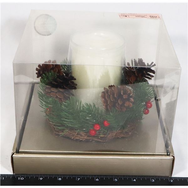 DECORATIVE CHRISTMAS CANDLE
