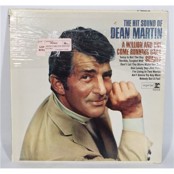 DEAN MARTIN A MILLION AND ONE VINYL RECORD