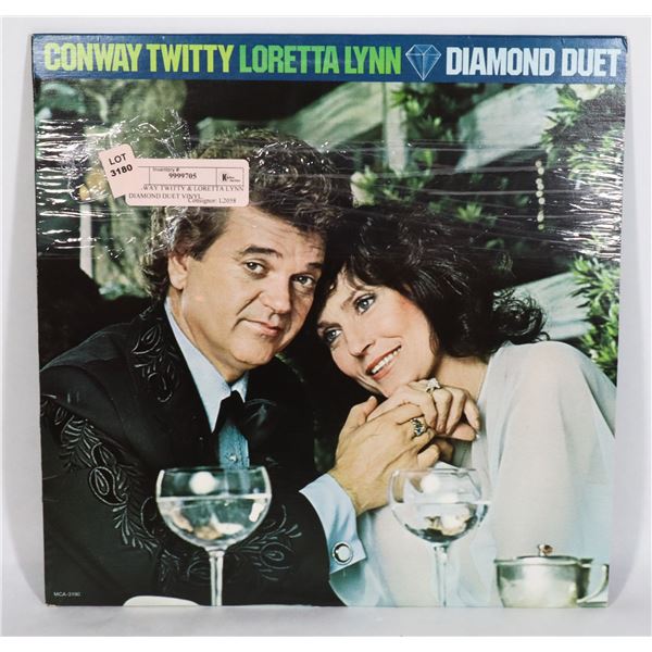 CONWAY TWITTY & LORETTA LYNN DIAMOND DUET VINYL