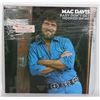 Image 1 : MAC DAVIS BABY DON'T GET HOOKED ON ME VINYL RECORD