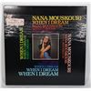 NANA MOUSKOURI WHEN I DREAM VINYL RECORD