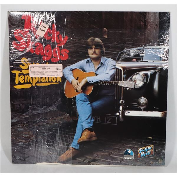 RICKY SKAGGS SWEET TEMPTATION VINYL RECORD