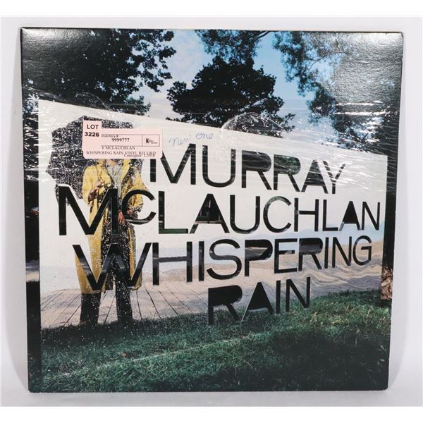 MURRAY MCLAUCHLAN WHISPERING RAIN VINYL RECORD