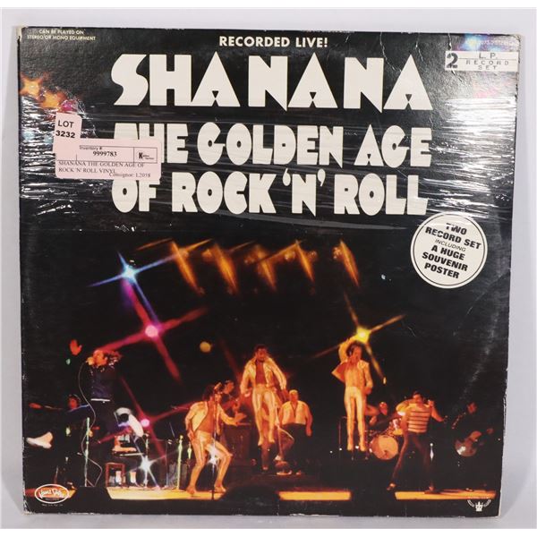 SHANANA THE GOLDEN AGE OF ROCK 'N' ROLL VINYL
