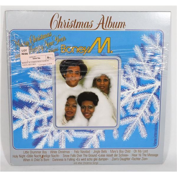 BONEY M. CHRISTMAS ALBUM VINYL RECORD