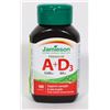 Image 1 : NEW JAMISON NATURAL SOURCES PREMIUM A+D3 100 SOFT