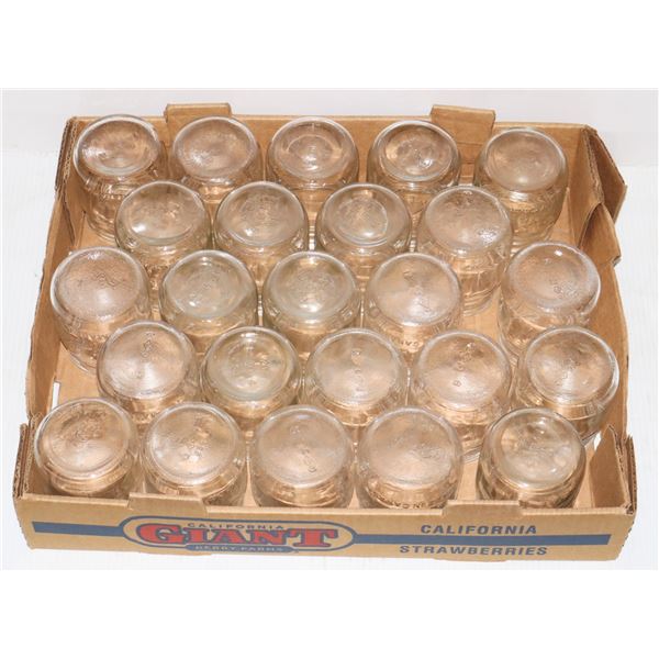 FLAT OF MATCHING JARS