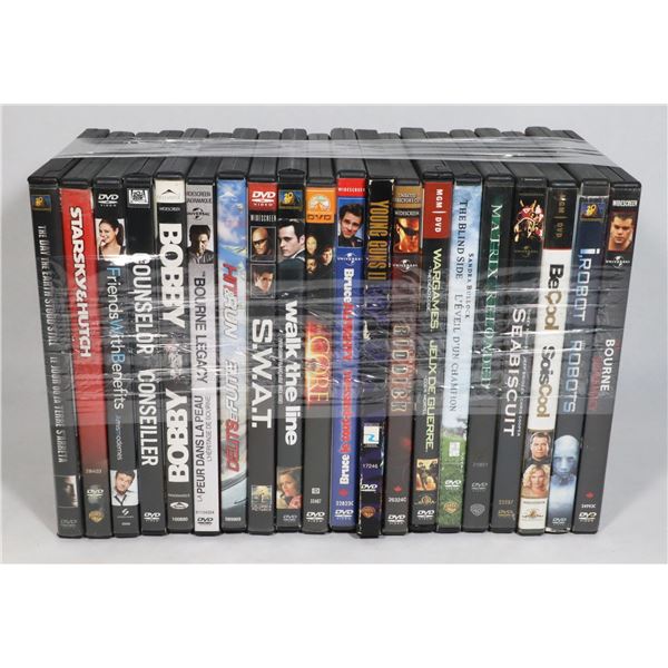 BUNDLE OF ASSORTED DVD MOVIES