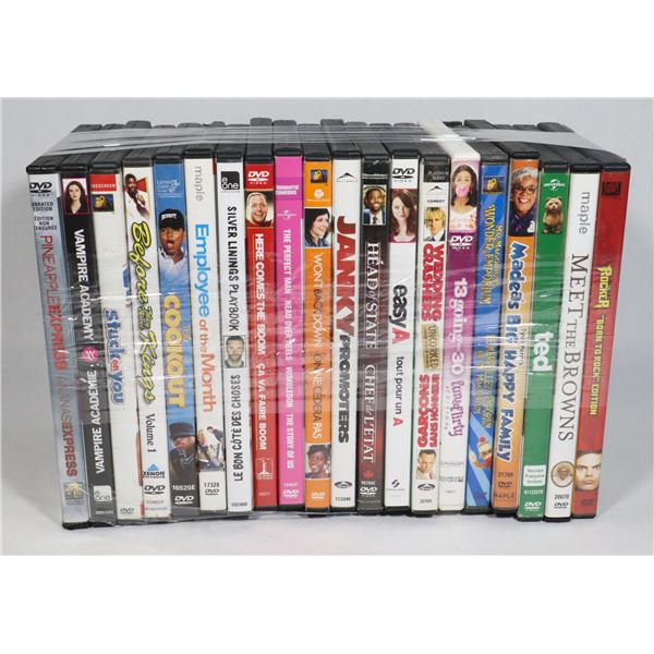 BUNDLE OF ASSORTED DVD MOVIES