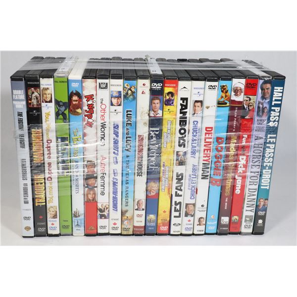 BUNDLE OF ASSORTED DVD MOVIES