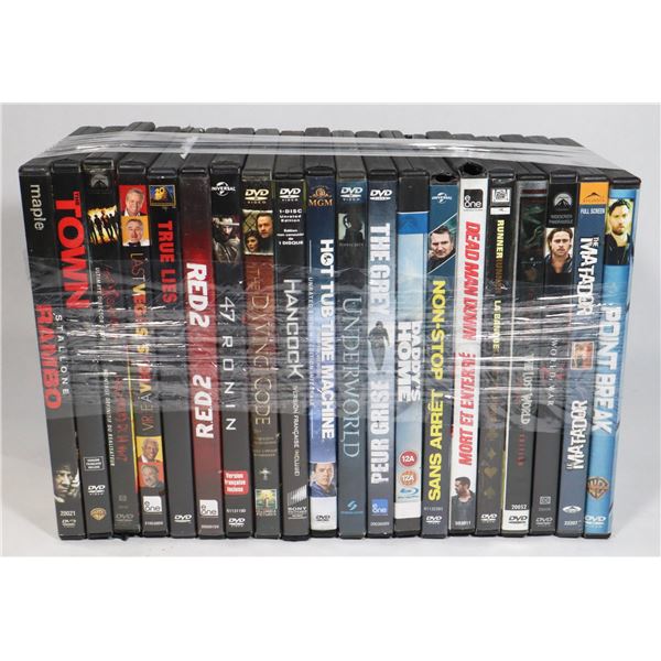 BUNDLE OF ASSORTED DVD MOVIES