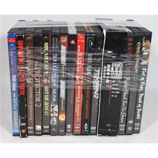BUNDLE OF ASSORTED DVD MOVIES