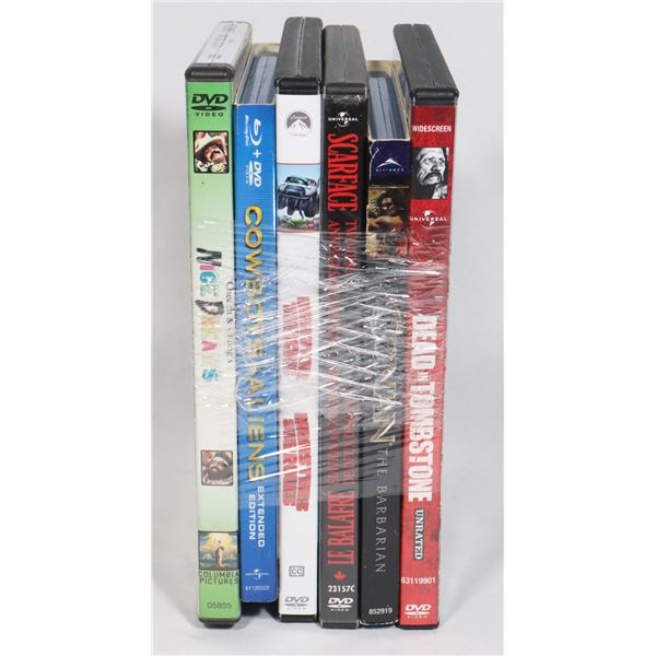BUNDLE OF ASSORTED DVD MOVIES