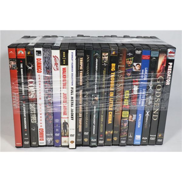 BUNDLE OF ASSORTED DVD MOVIES