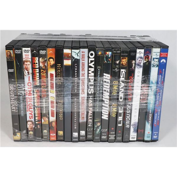 BUNDLE OF ASSORTED DVD MOVIES