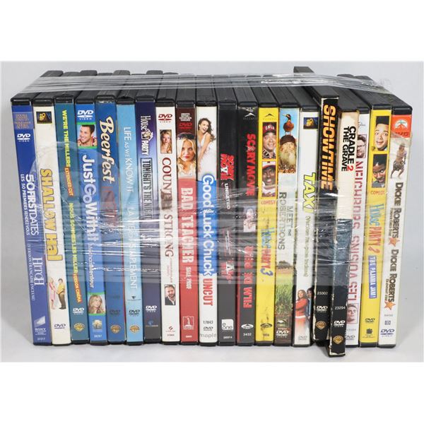 BUNDLE OF ASSORTED DVD MOVIES