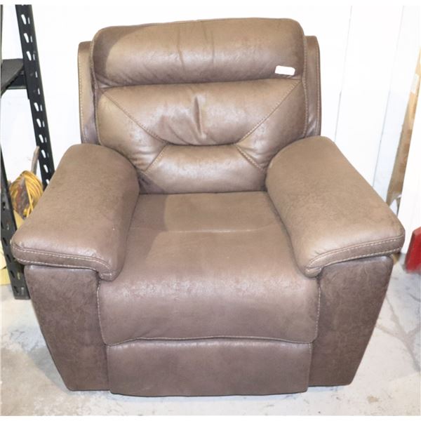 FABRIC CHAIR, RECLINE FUNCTION NEEDS REPAIR