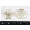 2 NEW RHINESTONE SEA SHELL CLAW CLIP HAIR CLIPS