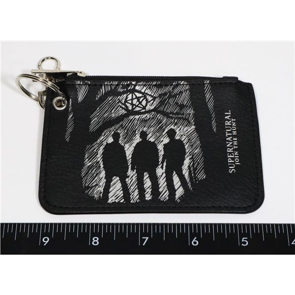 NEW SUPERNATURAL COIN PURSE WITH CARD SLOT &