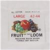 Image 2 : #29 RARE NEW OLD STOCK SEALED FRUIT OF THE LOOM
