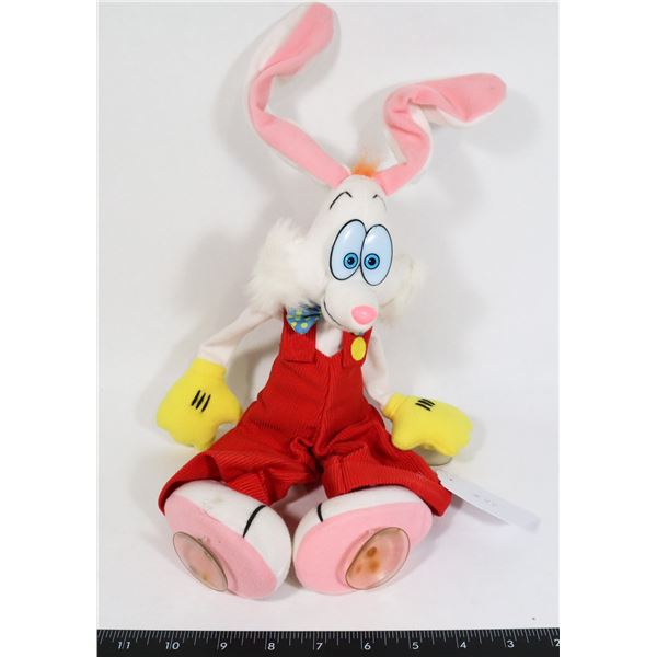 #47 VINTAGE ROGER RABBIT PLUSHIE 1990 DISNEY