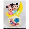 Image 1 : #74 DISNEY MINNIE MICKEY MOUSE WIND UP MUSIC CRIB