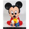 Image 1 : #75 DISNEY MICKEY MOUSE RUBBER TOY 1984 SHELCORE