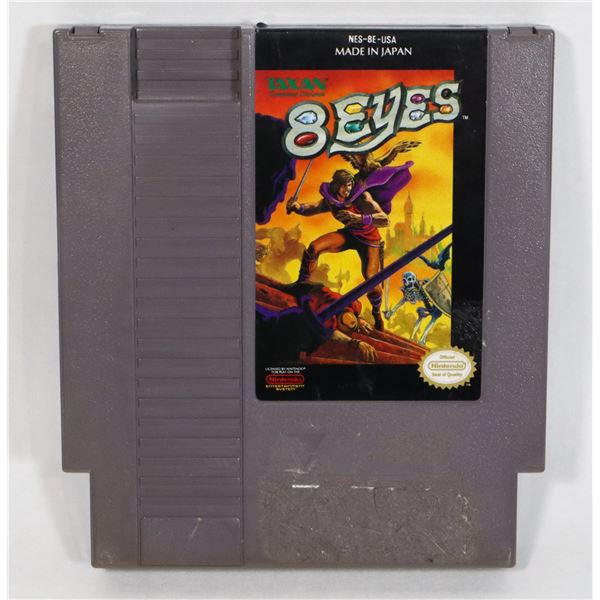 #139 NINTENDO NES GAME 8 EYES