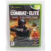 Image 1 : #182 SEALED XBOX GAME COMBAT ELITE WWII