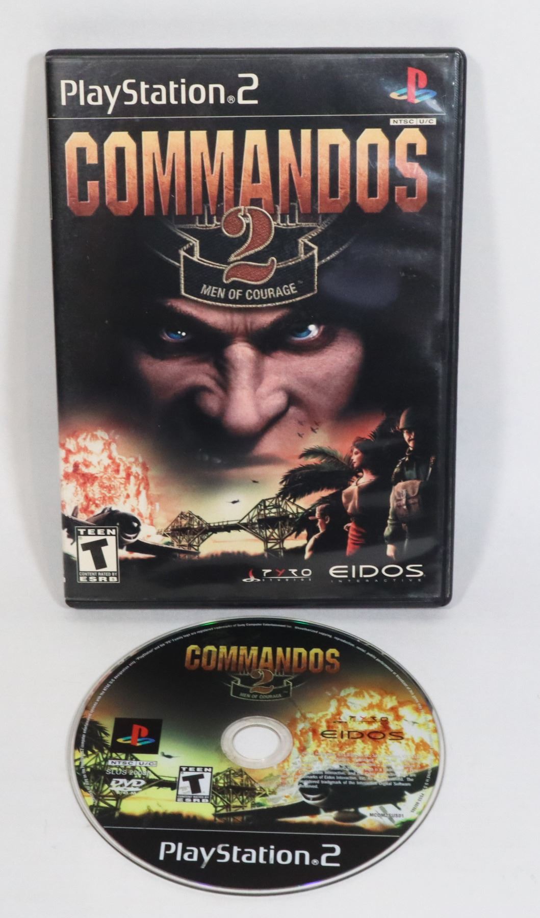 #197 PLAYSTATION 2 PS2 GAME COMMANDOS 2 MEN OF