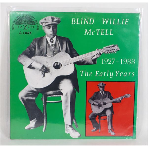 #213 SEALED MODERN PRESSING BLIND WILLIE