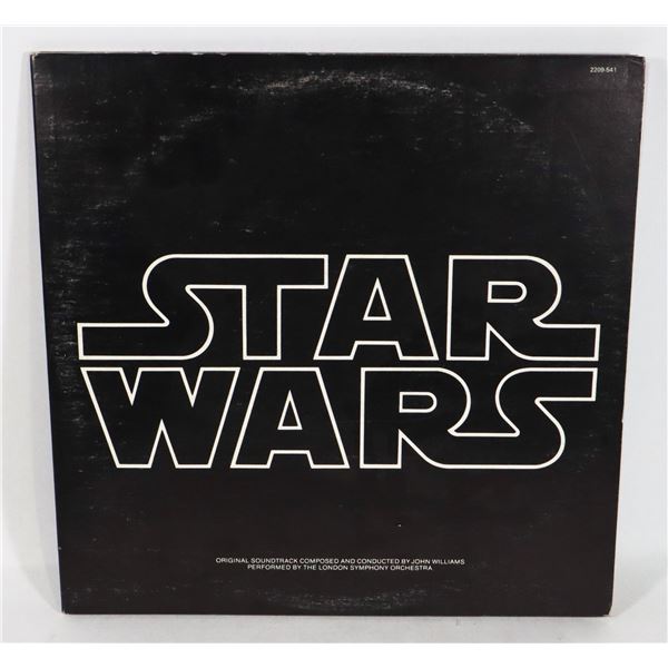 #221 STAR WARS SOUNDTRACK W/ ORIGINAL POSTER