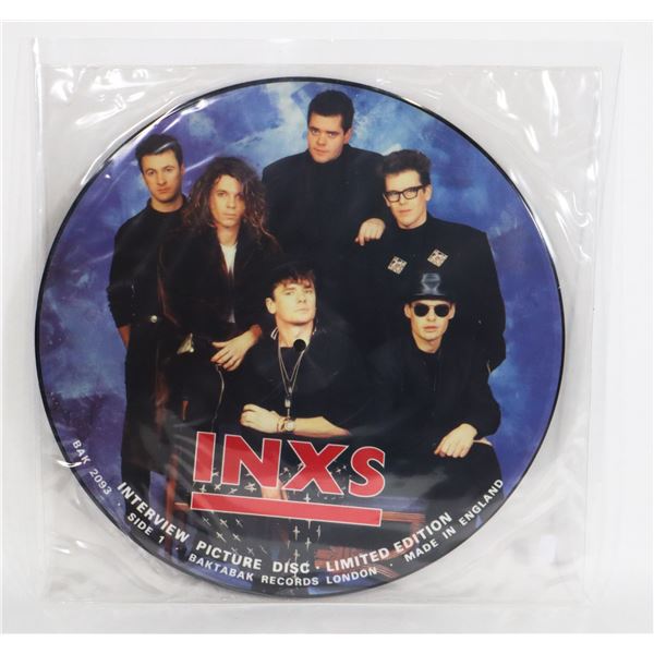 #225 INXS INTERVIEW PICTURE DISC LIMITED EDITION