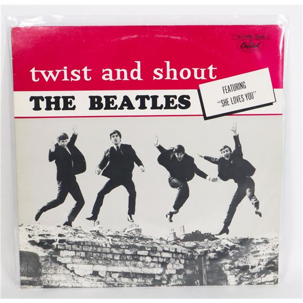 #232 THE BEATLES TWIST AND SHOUT VINYL RECORD