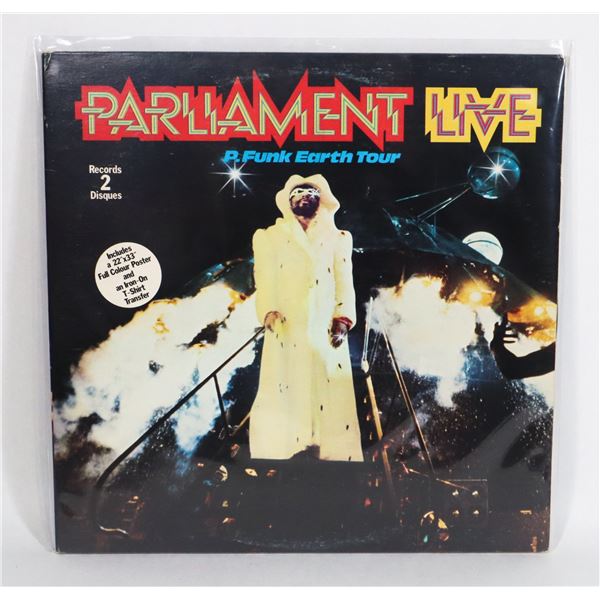 #236 PARLIAMENT LIVE WORN CONDITION 2 LP NBLP